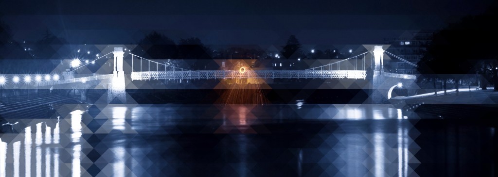 Wilford Suspension Bridge - In Tessellation